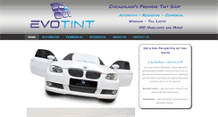 Desktop Screenshot of evotint.com